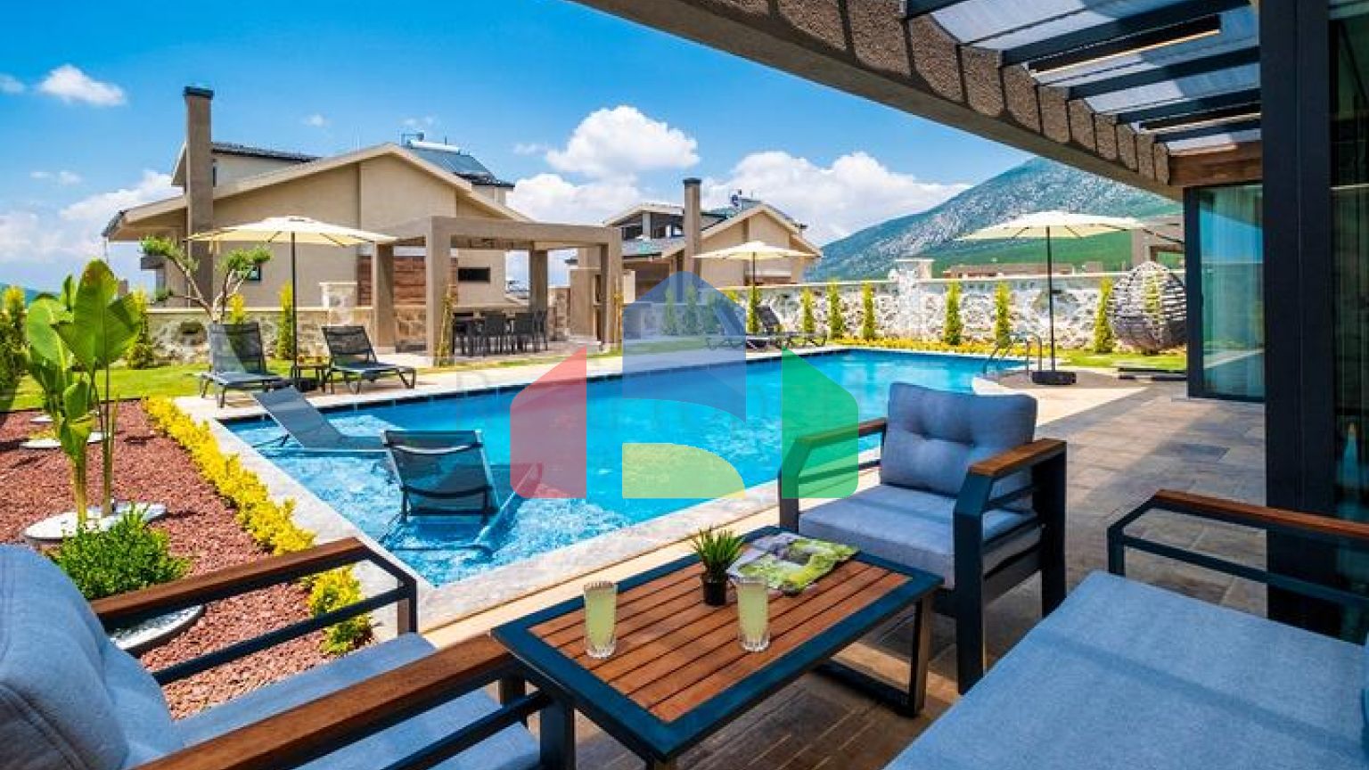 Вілла планування 3 + 1 в районі Фетхіє - Анталія