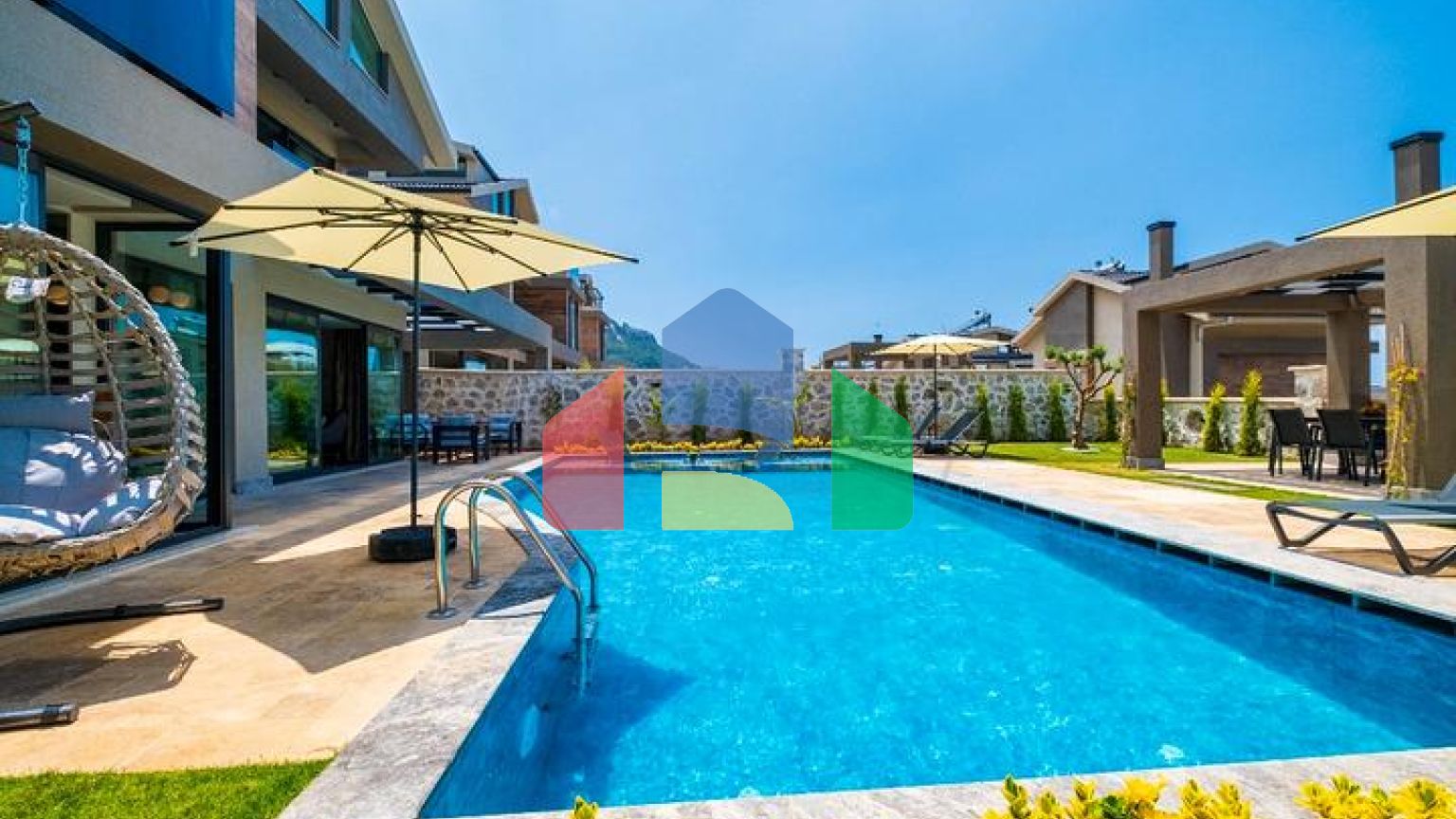 Вілла планування 3 + 1 в районі Фетхіє - Анталія