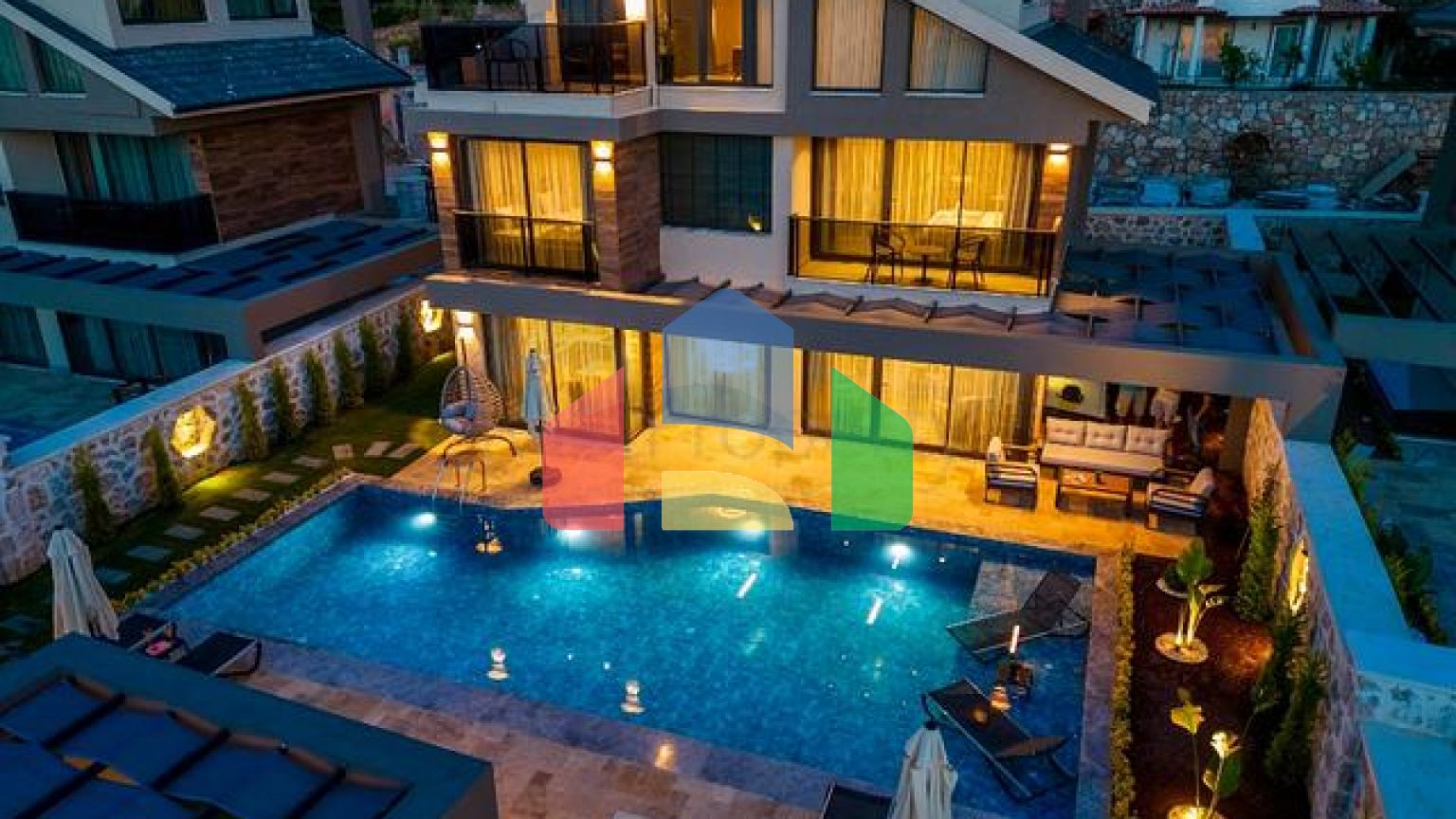 Вілла планування 3 + 1 в районі Фетхіє - Анталія