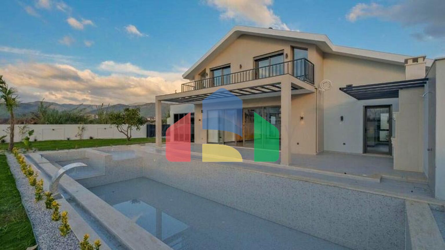 Вілла планування 3 + 1 в районі Фетхіє - Анталія