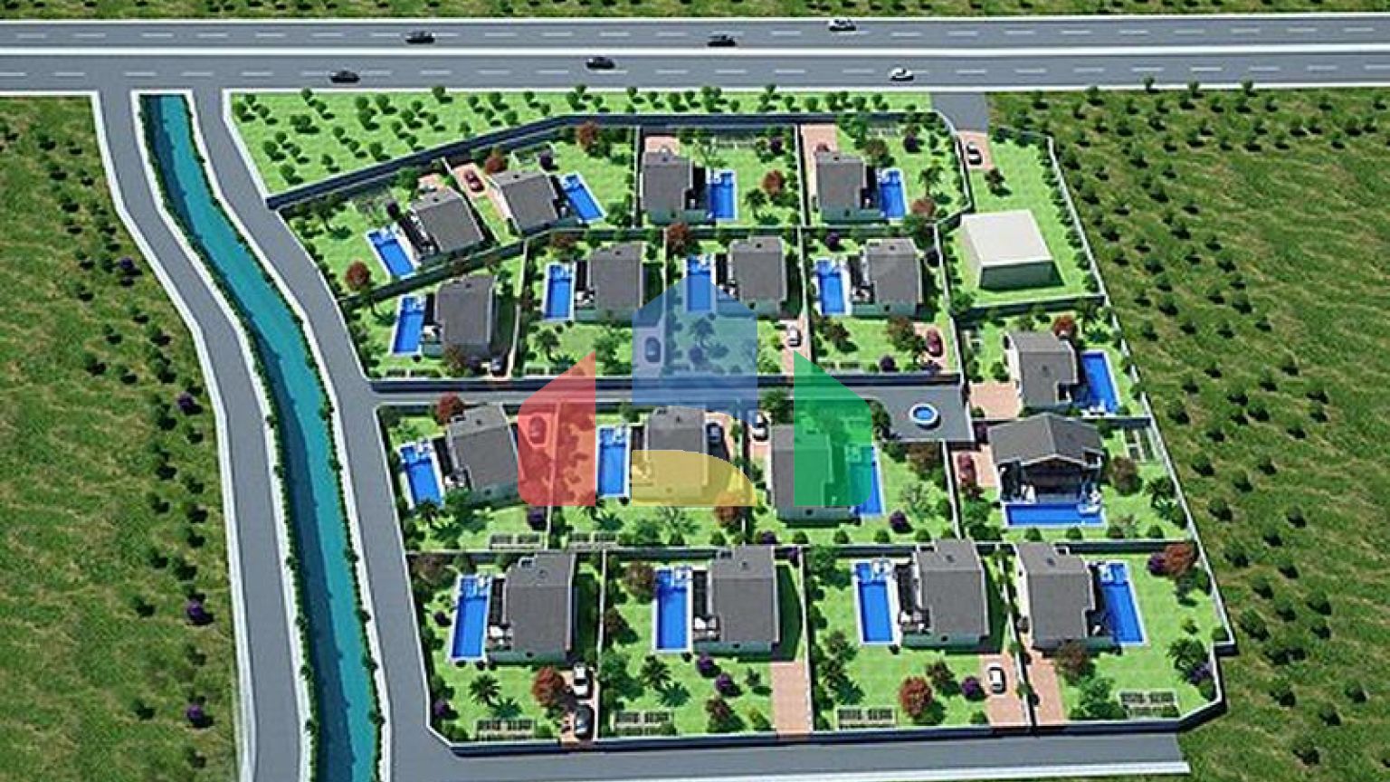 Вілла планування 3 + 1 в районі Фетхіє - Анталія