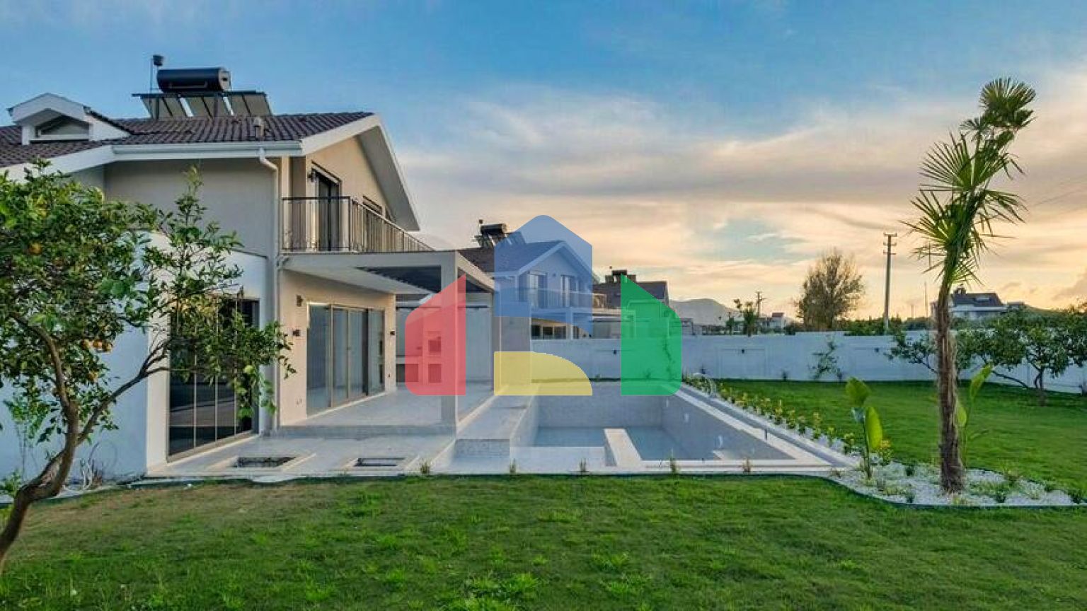 Вілла планування 3 + 1 в районі Фетхіє - Анталія