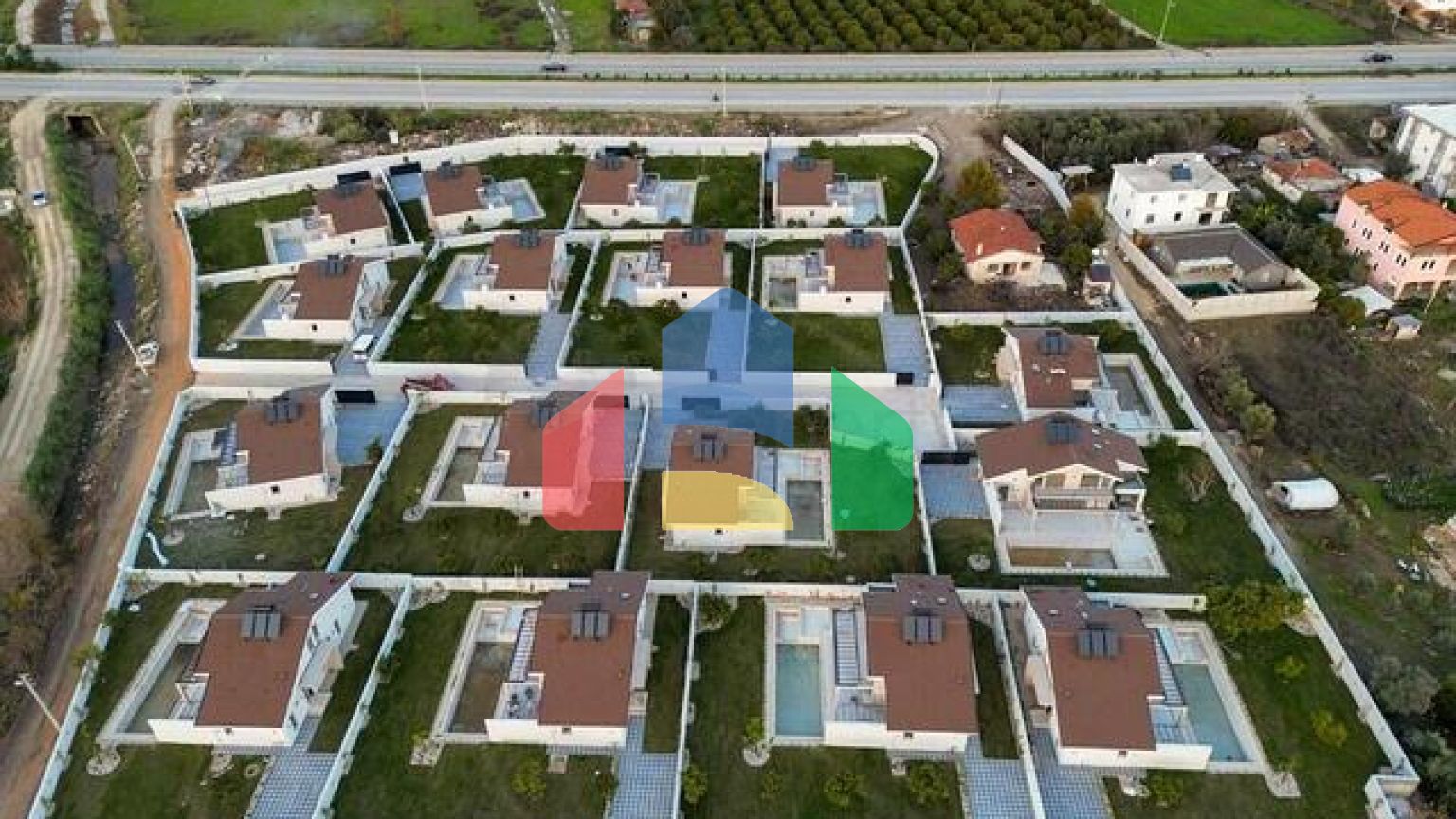 Вілла планування 3 + 1 в районі Фетхіє - Анталія