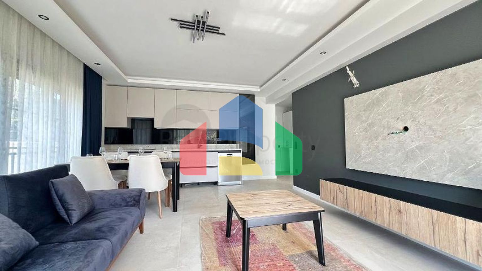 Квартиры планировки 2+1 и 4+1 дуплекс в районе Фетхие - Анталия