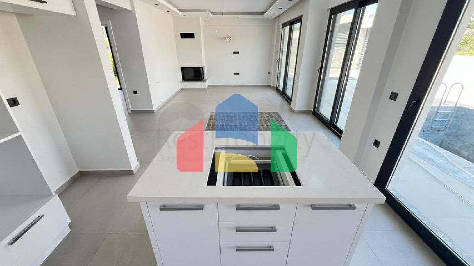 Вілла планування 4 + 1 в районі Фетхіє - Анталія