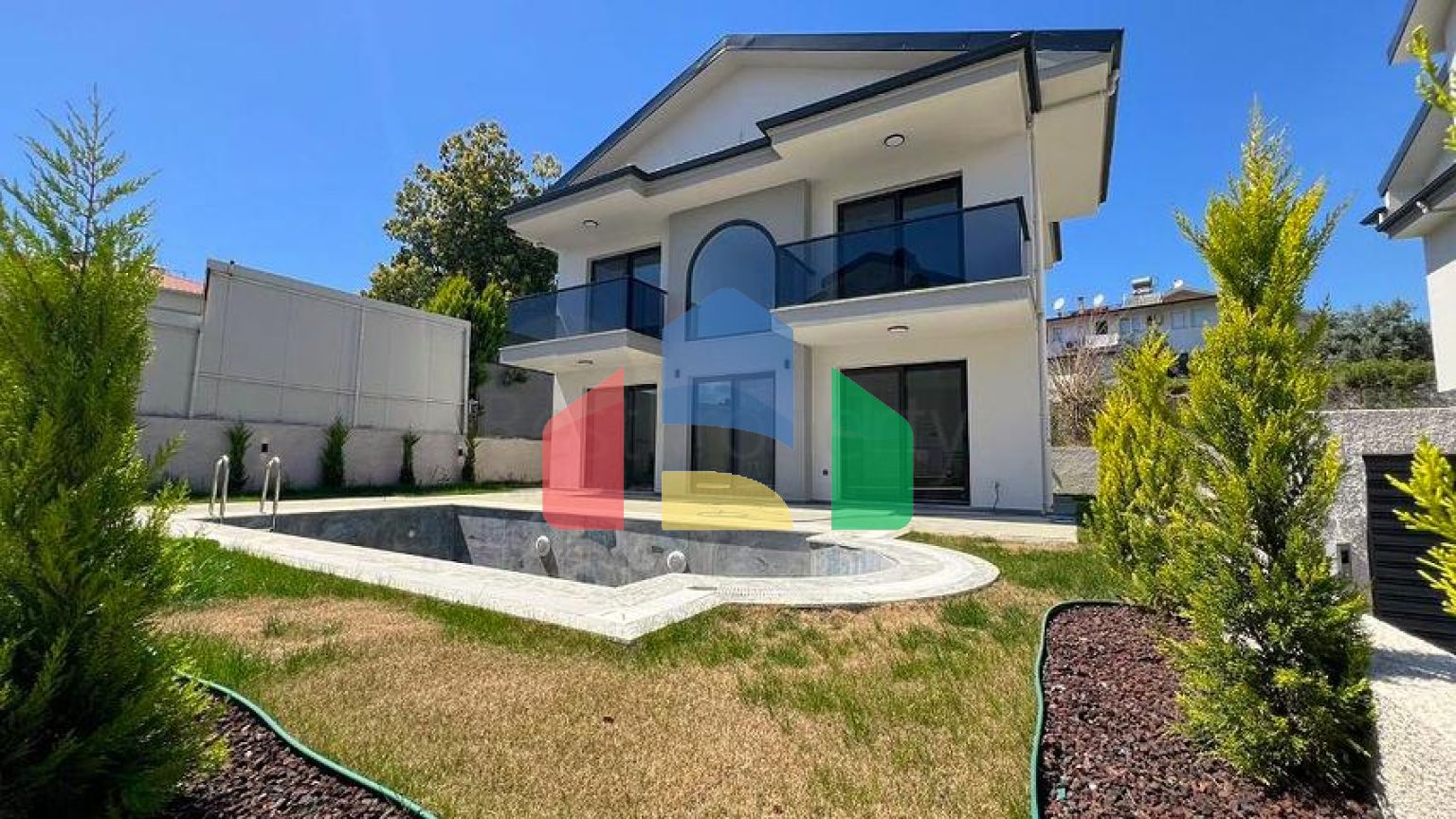 Вілла планування 4 + 1 в районі Фетхіє - Анталія