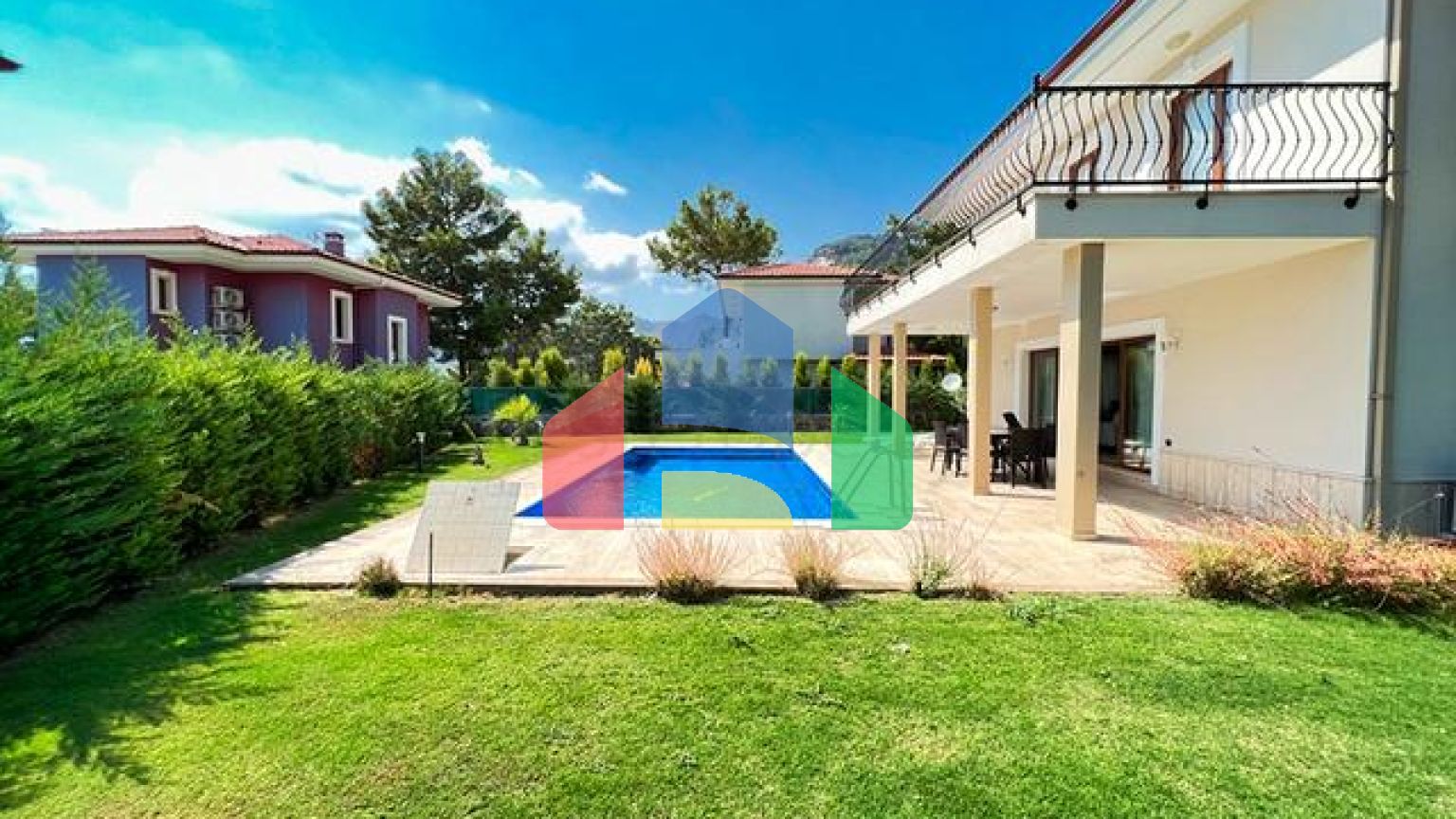 Вілла планування 4 + 1 в районі Фетхіє - Анталія