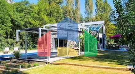 Вилла с большой усадьбой  в районе Фетхие