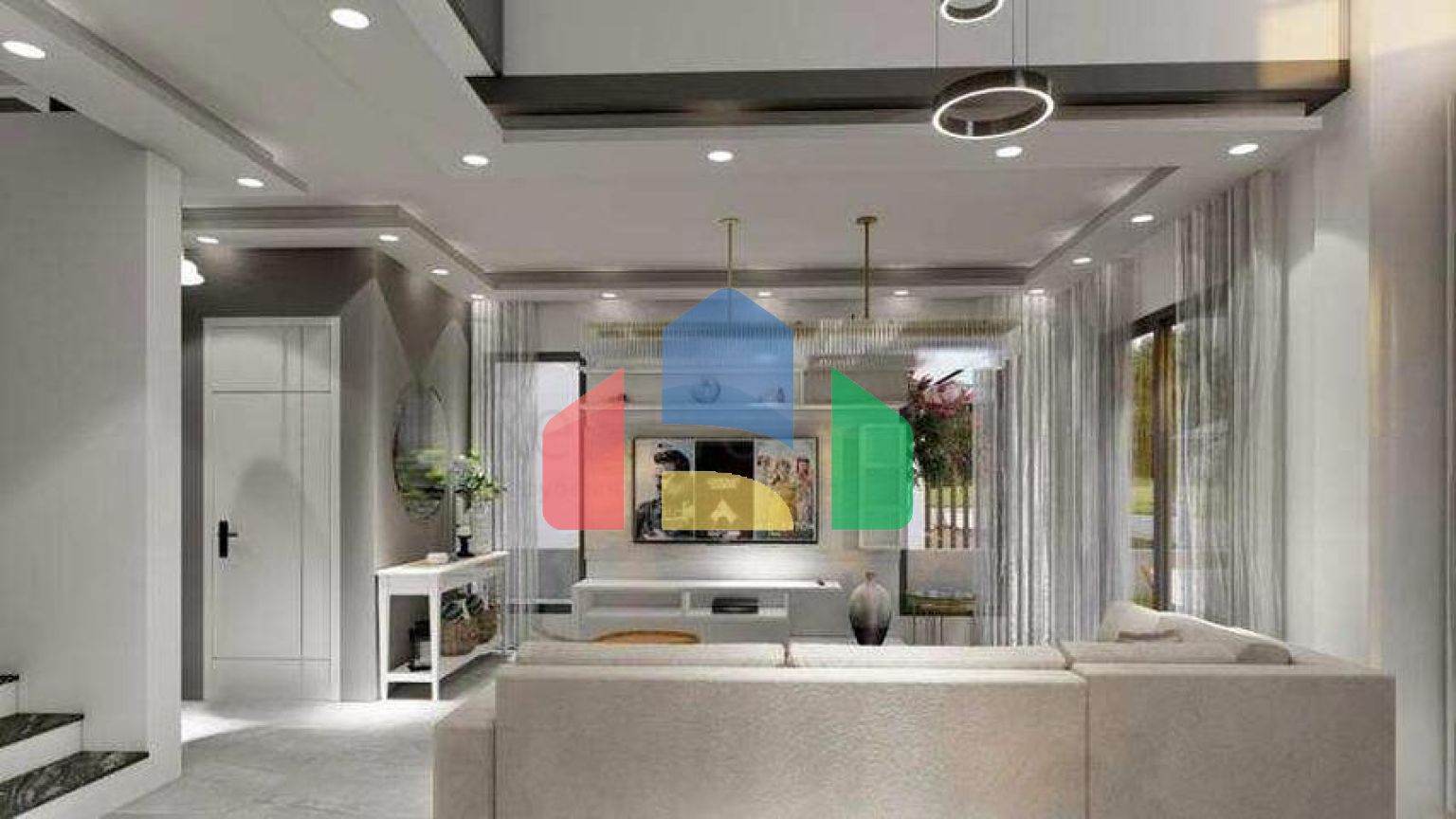 Квартира планировки 4+1 в районе Фетхие