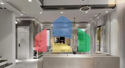 Квартира планировки 4+1 в районе Фетхие