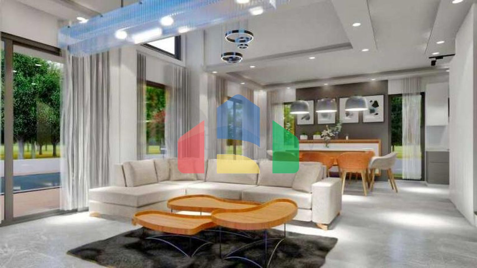 Квартира планировки 4+1 в районе Фетхие