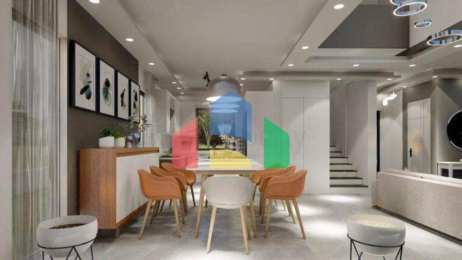 Квартира планировки 4+1 в районе Фетхие