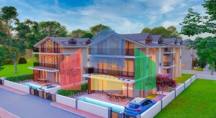 Квартира планировки 4+1 в районе Фетхие