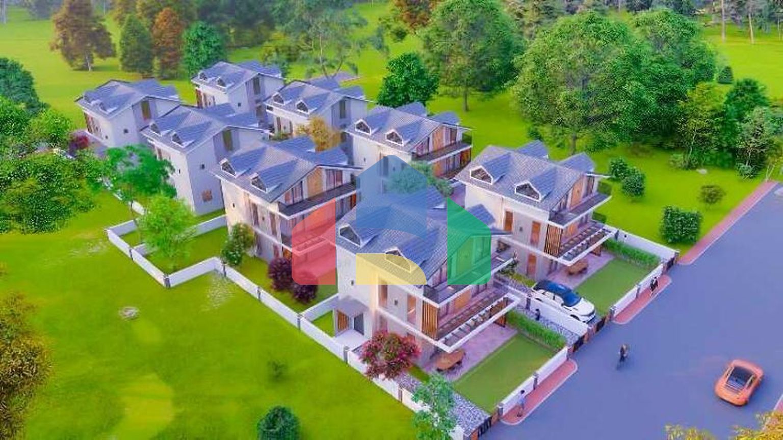 Квартира планировки 4+1 в районе Фетхие