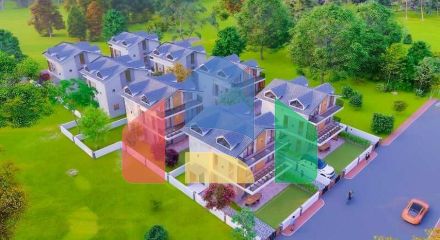 Квартира планировки 4+1 в районе Фетхие