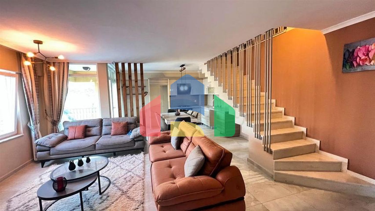 Квартира планировки 3+1 в районе Фетхие - Анталия