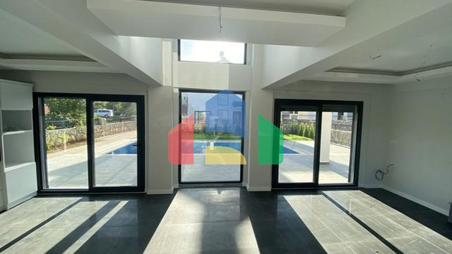 Вилла планировки 4+1 в районе Фетхие