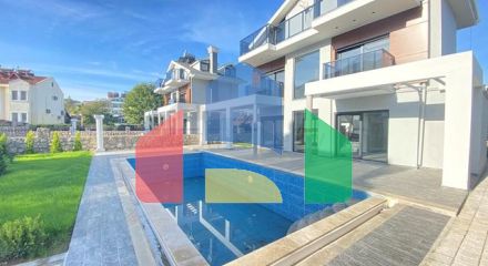 Вилла планировки 4+1 в районе Фетхие