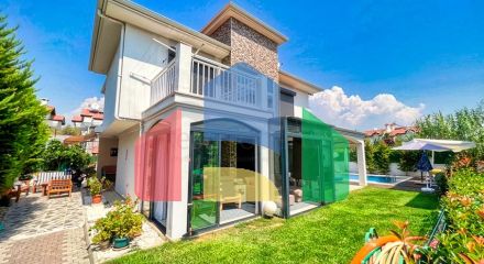 Вілла планування 4 + 1 площею 170 м2 в районі Фетхіє-Анталія