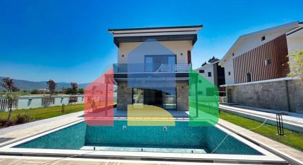 Вилла планировки 4+1 в районе Фетхие