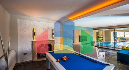 3 + 1 furnished villa with private pool in Ovajik Fethiye