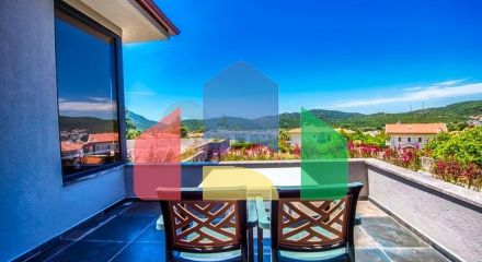3 + 1 furnished villa with private pool in Ovajik Fethiye
