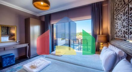 Вілла 3 + 1 з меблями з особистим басейном в Оваджике Фетхіє