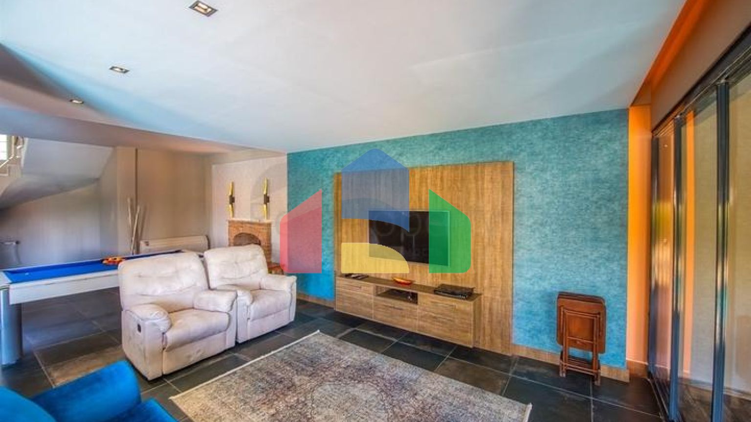 Вілла 3 + 1 з меблями з особистим басейном в Оваджике Фетхіє