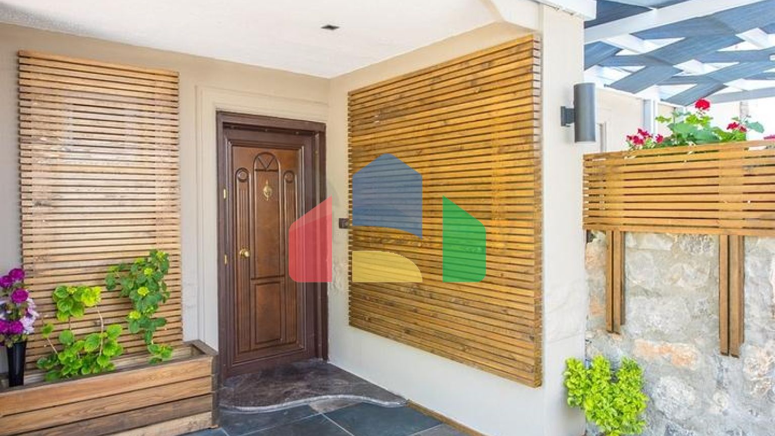 Вілла 3 + 1 з меблями з особистим басейном в Оваджике Фетхіє