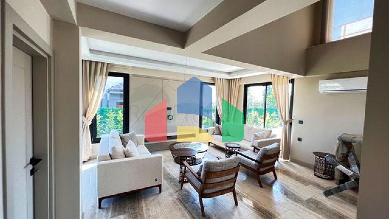 Вилла планировки 3+1 в районе Фетхие