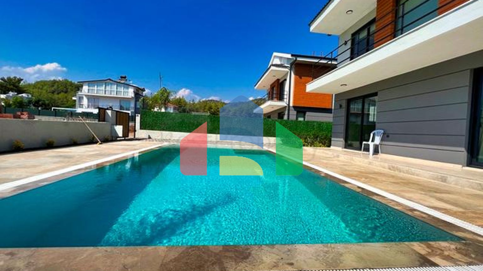 Вилла планировки 3+1 в районе Фетхие