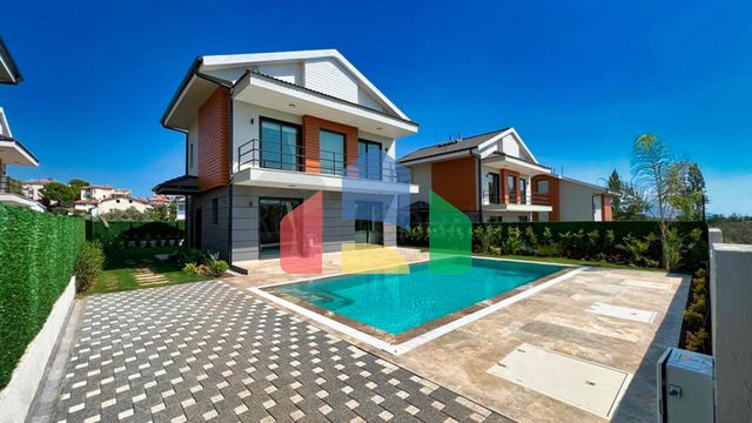 Вилла планировки 3+1 в районе Фетхие