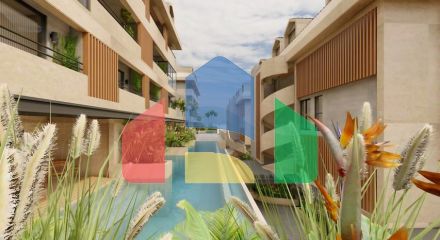 Квартира планировки 1+1 в районе Фетхие