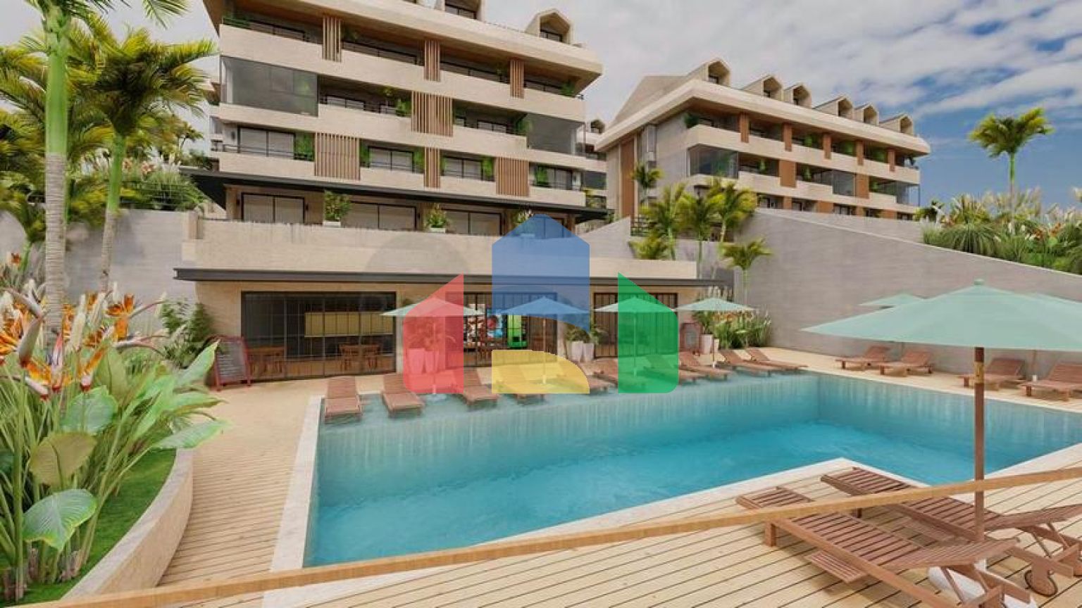 Квартира планировки 1+1 в районе Фетхие