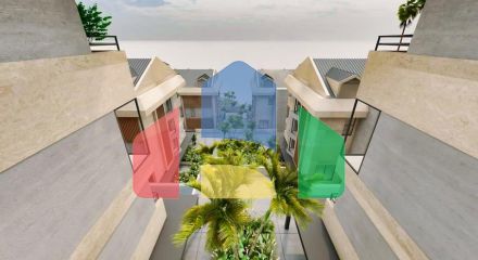 Квартира планировки 1+1 в районе Фетхие