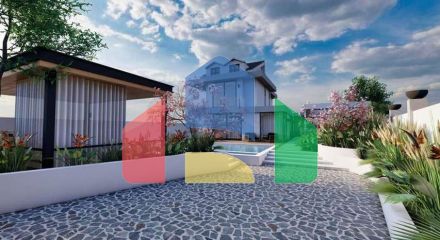 Вилла планировки 4+1  в районе Фетхие