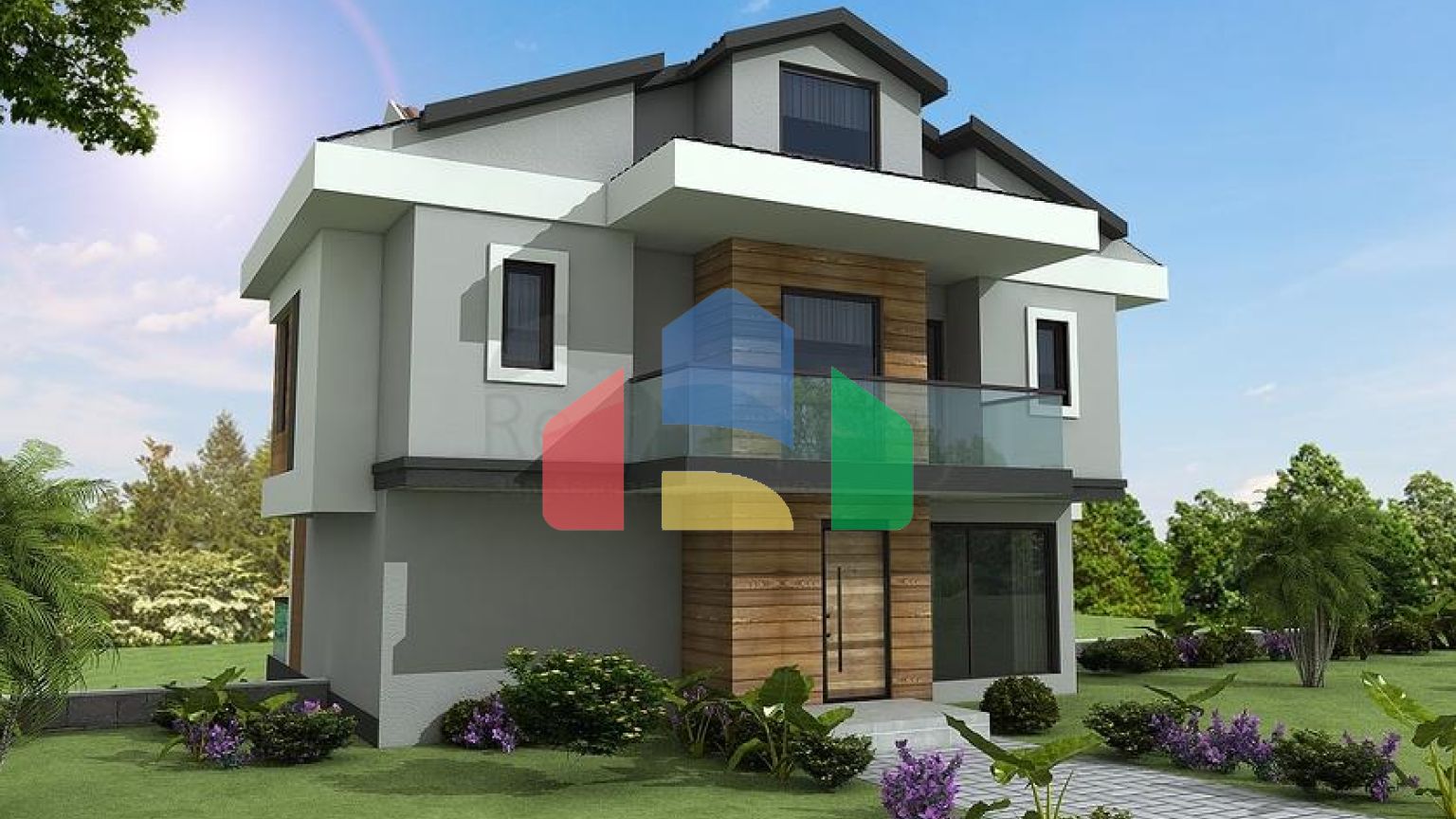 Отдельностоящие виллы 4+1 в Геджеке Фетхие