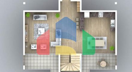 Отдельностоящие виллы 4+1 в Геджеке Фетхие