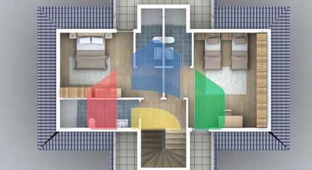 Отдельностоящие виллы 4+1 в Геджеке Фетхие