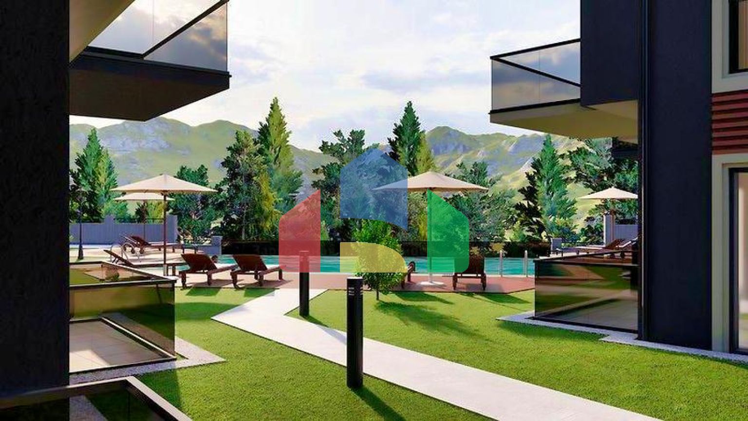 Квартира планировки 1+1 в районе Фетхие