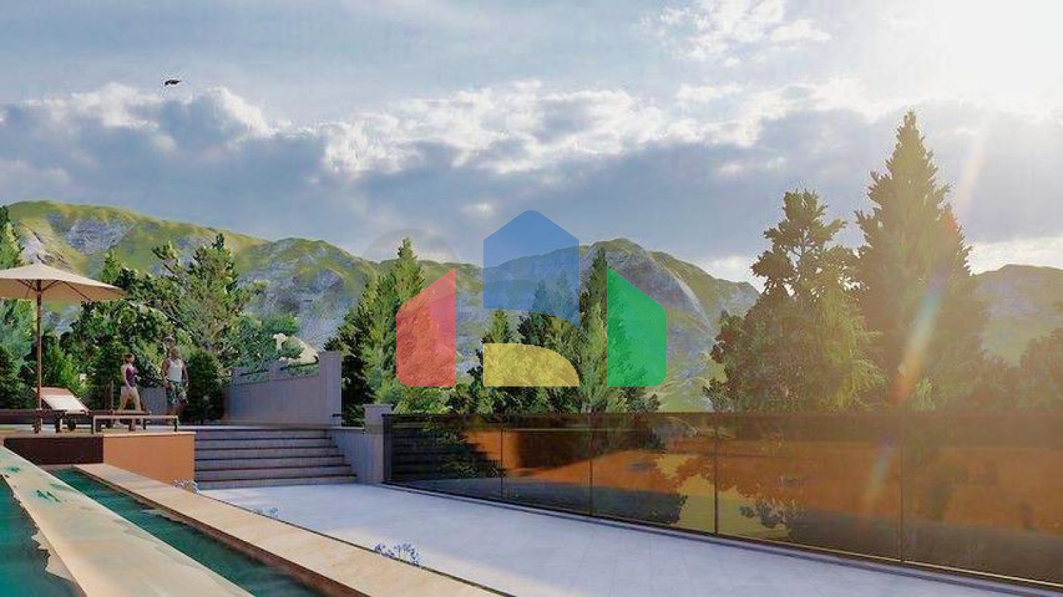 Квартира планировки 1+1 в районе Фетхие