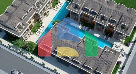 Квартира планировки 1+1 в районе Фетхие - Анталия