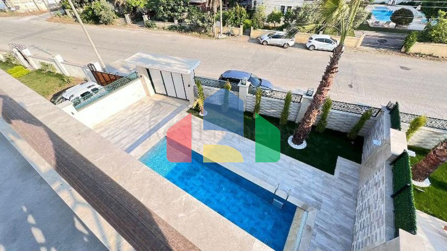 Вилла без мебели планировки 5+1 в районе Фетхие