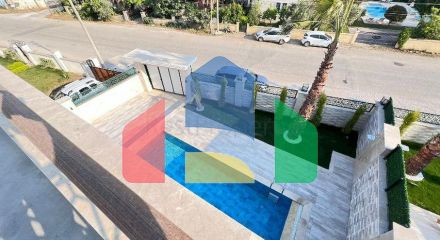 Вилла без мебели планировки 5+1 в районе Фетхие