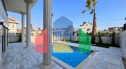 Вилла без мебели планировки 5+1 в районе Фетхие