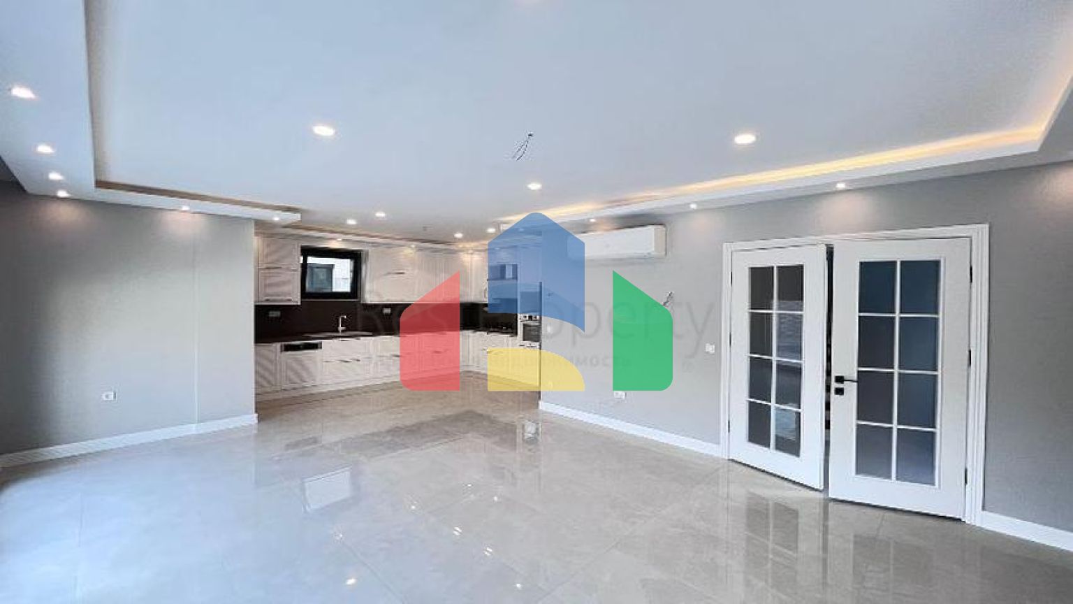 Вилла без мебели планировки 5+1 в районе Фетхие