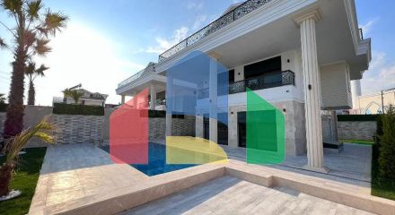 Вилла без мебели планировки 5+1 в районе Фетхие