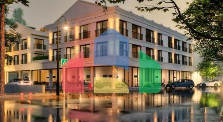 Квартира планировки 1+1,2+1,3+1,4+1 в районе Фетхие