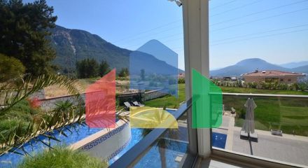 Шикарний особняк 5 + 2 в Фетхіє