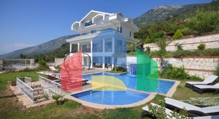 Шикарний особняк 5 + 2 в Фетхіє